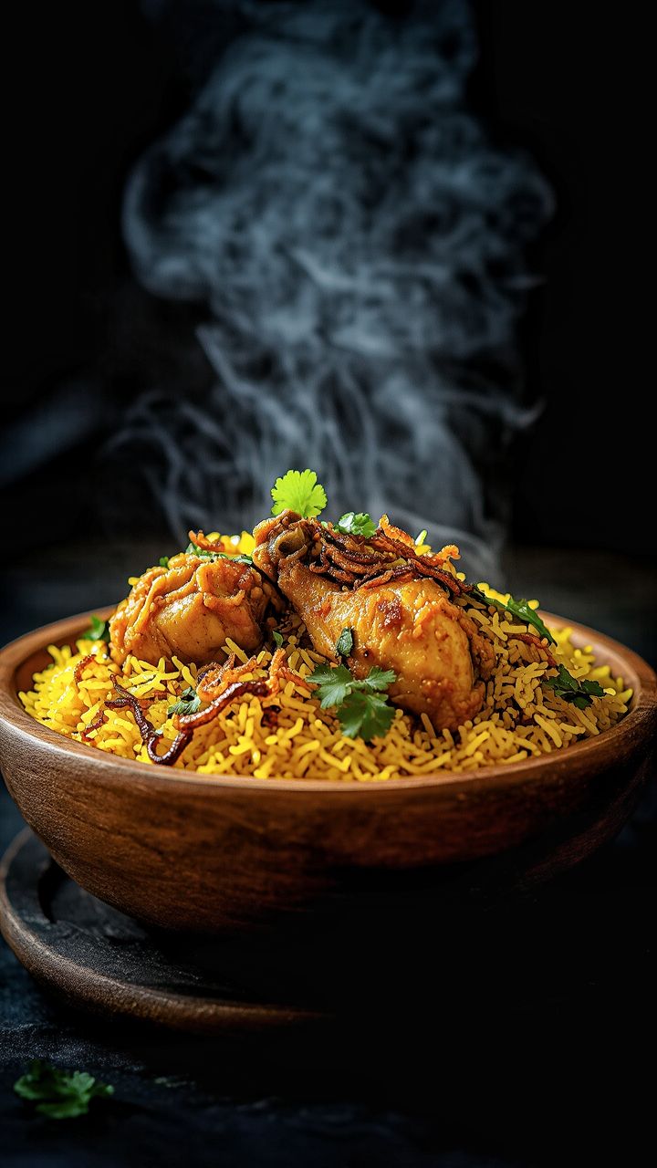 Authentic Jumma Biryani at AR Royal Kitchen in Edmonton, AB - Traditional Bangladeshi biryani
