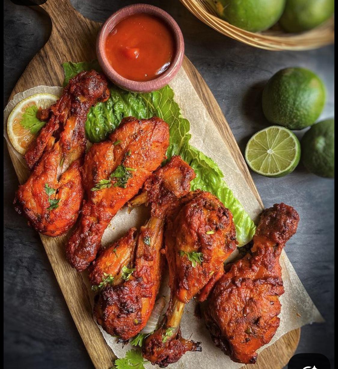 Delicious Tangari Chicken at AR Royal Kitchen in Edmonton, AB